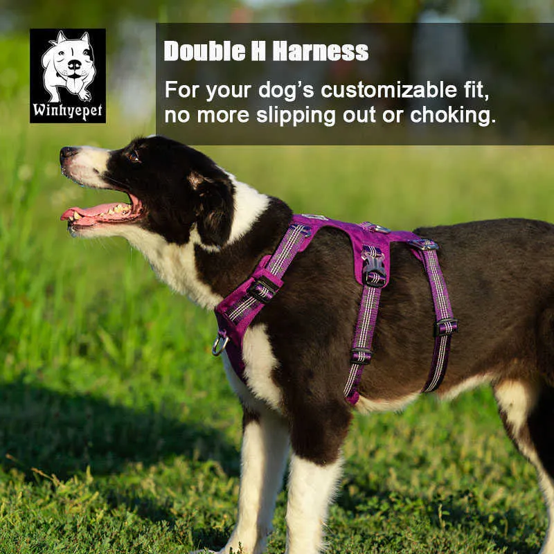 Truelove Imbracatura cani tattica impermeabile Army Escape Proof Reflective Dog Vest Harness Caccia Outdoor Training Harnais Chien 210729