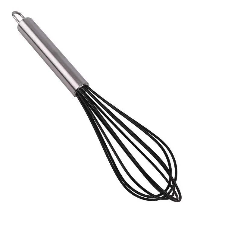 Battitore da 10 pollici Whisk Struttura Struttura Struttura Strumento Silicone in acciaio inossidabile Miscelatore Famiglia Household i2205633