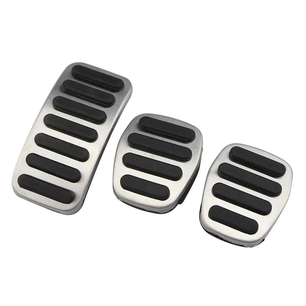 Color My Life AT MT Stainless Steel Styling Pedals Car Pedal Protection Cover for V40 2012 - 2020 Parts Accessories