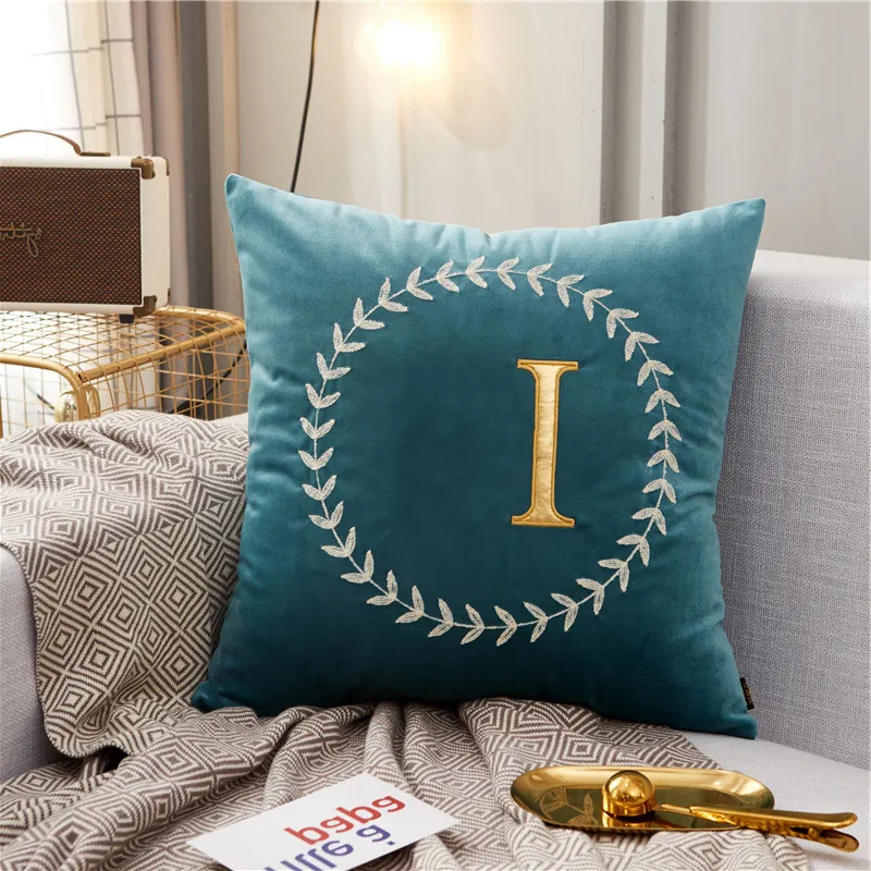 Carta Home Quadrado Cushion Designer Decorativo Almofada Luxurys Designers Almofada de Moda Travesseiro Casa Decore Four Seasons 2202175D