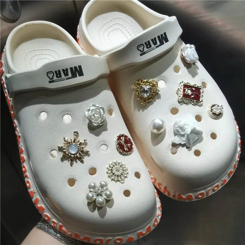 JIBZ Designer Croc Croc Bling Charms - Rhinestone Bling for Clogs, Metal Accessories - Perfect Gift for Girls (2108)