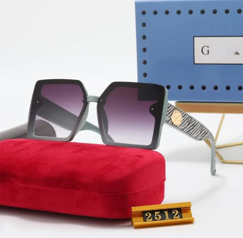 Designer mody G Okulary przeciwsłoneczne dla mężczyzny i kobiet Pełny płomień jazdy okulary czarne i Muti