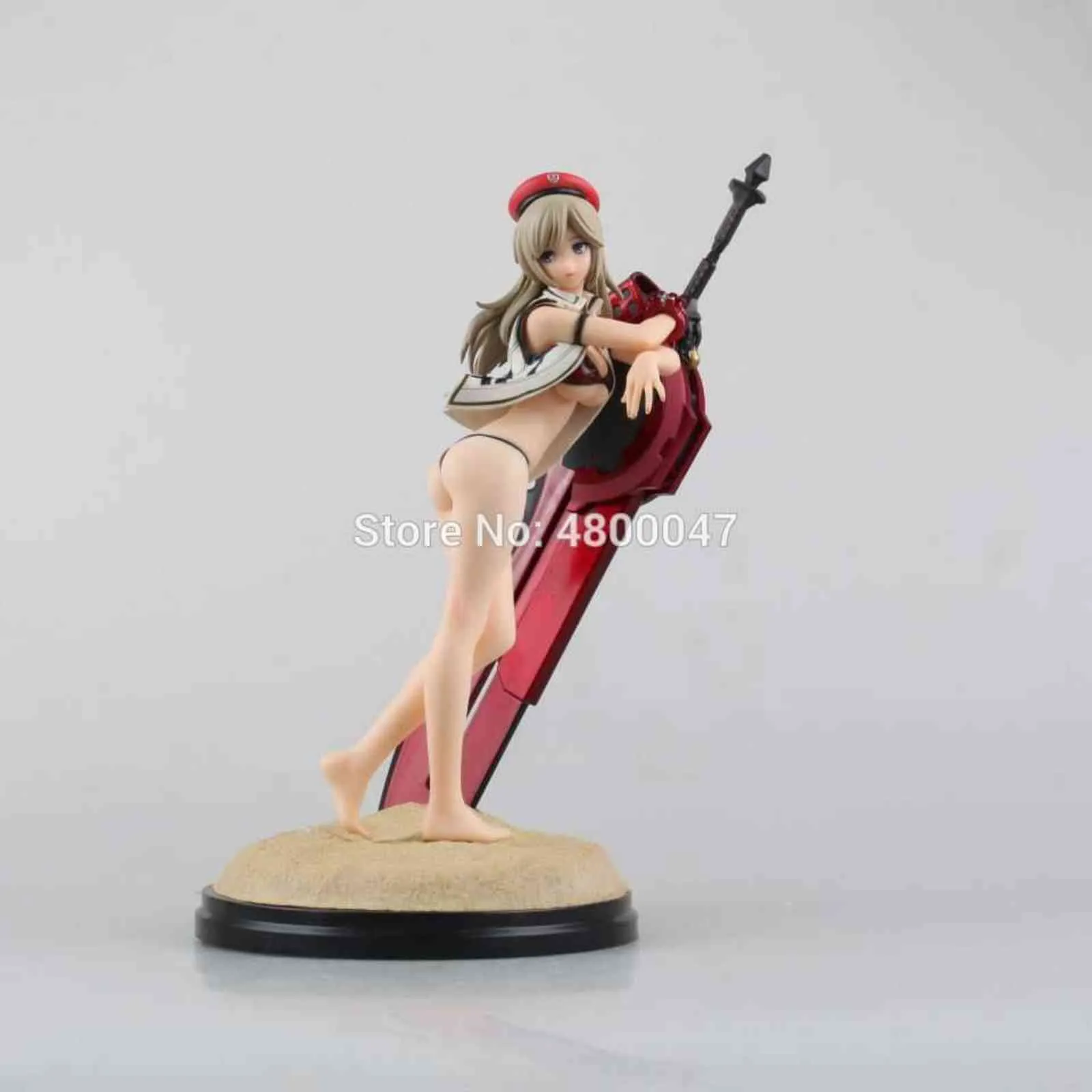 20 см аниме GOD EATER BURST 2 Alisa Sword Alphamax Sexy Girls PVC Action Figure Toy Статуя для взрослых Коллекционная модель Кукла Подарки H1105