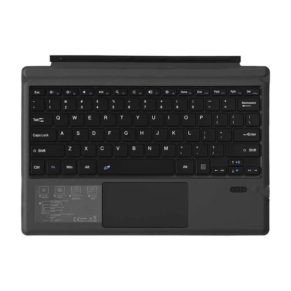 لـ Microsoft Surface Pro 34567 Tablet اللاسلكي Bluetoothcompatible 30 لوحة مفاتيح لوحة مفاتيح الكمبيوتر المحمول لوحة مفاتيح Y080881791011130791