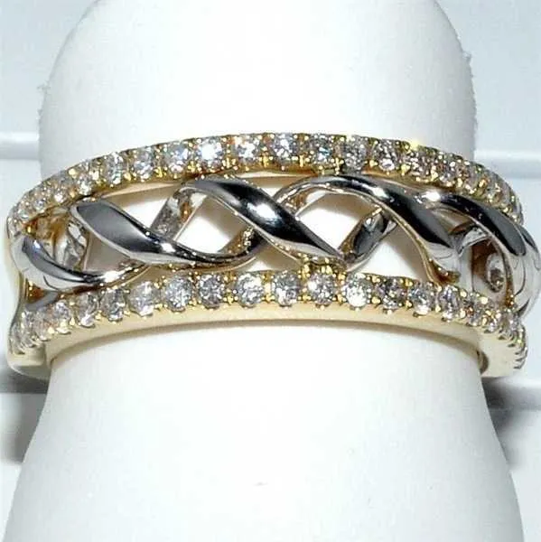 REAL 14K GOLD SMYCKE 2 Karat Diamond Rings for Women Anillos Bague Bizuteria Bague Jewellery Bijoux Femme 14 K Gold Rings Box 211406245