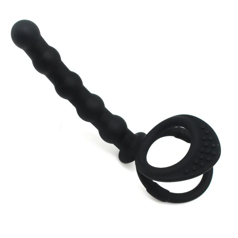 Yutong Double Perentration Vibrators Penis Strapon Dildo Vibrator Nature Toys for Anal Beads Plug Adult Massager4330938