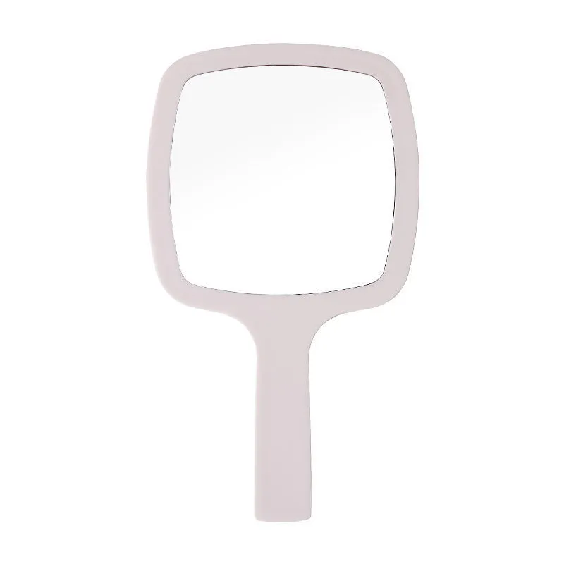 Specchietto ingranditore tenuto in mano cosmetico trucco cosmetico a specchio in acrilico tenuto in mano personalizzato