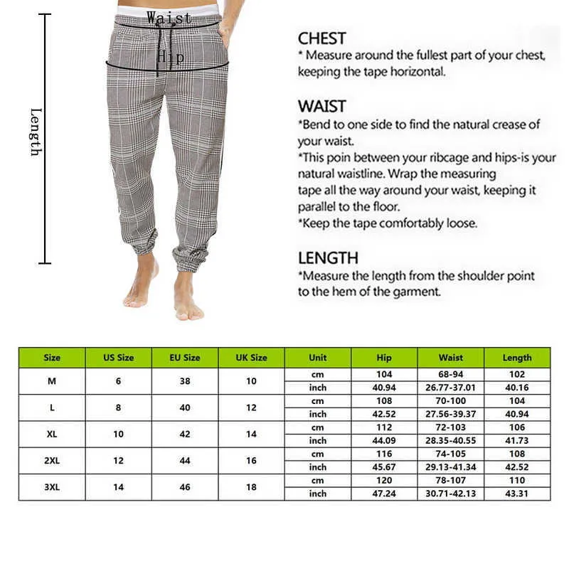 Pantalon à rayures de haute qualité pour hommes Casual Loose Pencil Pants Men Slim Fit Plaid Side Stripe Skinny Pantalon Jogger Casual Pants Y0811