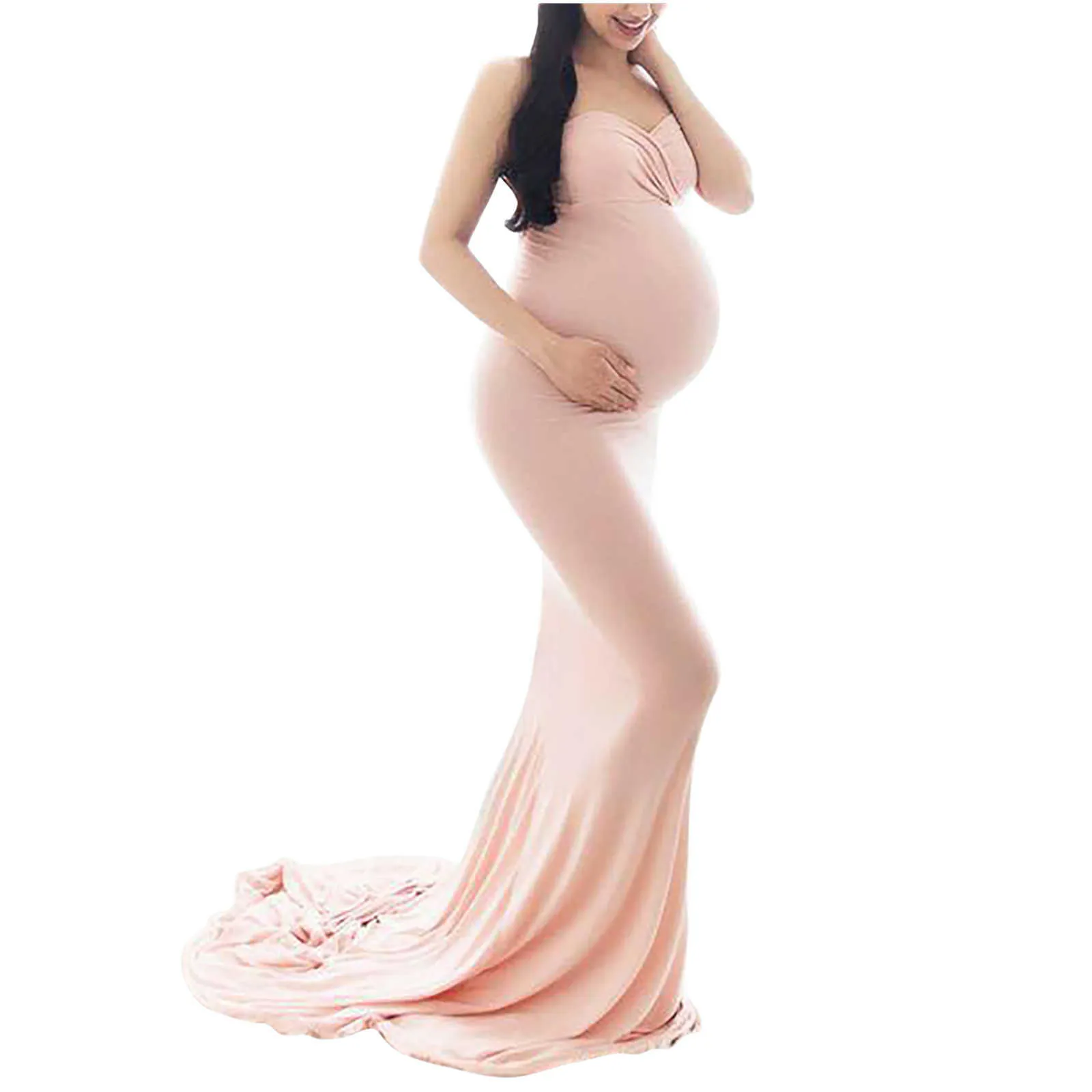 Robes de maternité sexy pour séance photo en mousseline de soie robe de grossesse photographie accessoire robe maxi robes pour femmes enceintes vêtements x0902