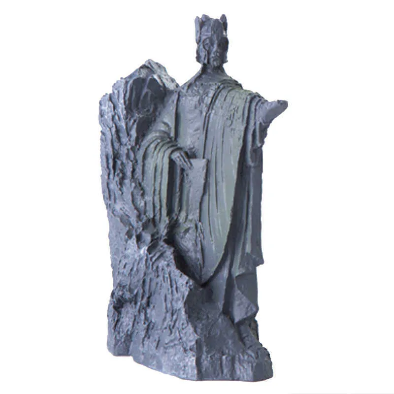 VILEAD The Argonath Serre-Livres Sculpture En Résine Portes Du Gondor Rétro Décoration Bureau Accessoires De Bureau Statue Art Moderne 210811