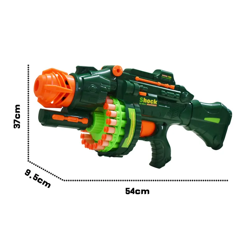 Elektrische Zachte Kogel Speelgoed Gun 20 Continu Shots Continue Sniper Rifle Kinderen Battle Outdoor Activities Boys Verjaardagscadeau