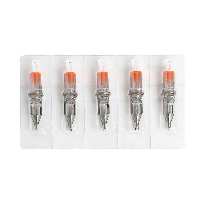 EZ Revolution Cartridge Tattoo Needles Round Shader RS 3.5 MM Medium Taper for Rotary Machine & Grips /Box 211224