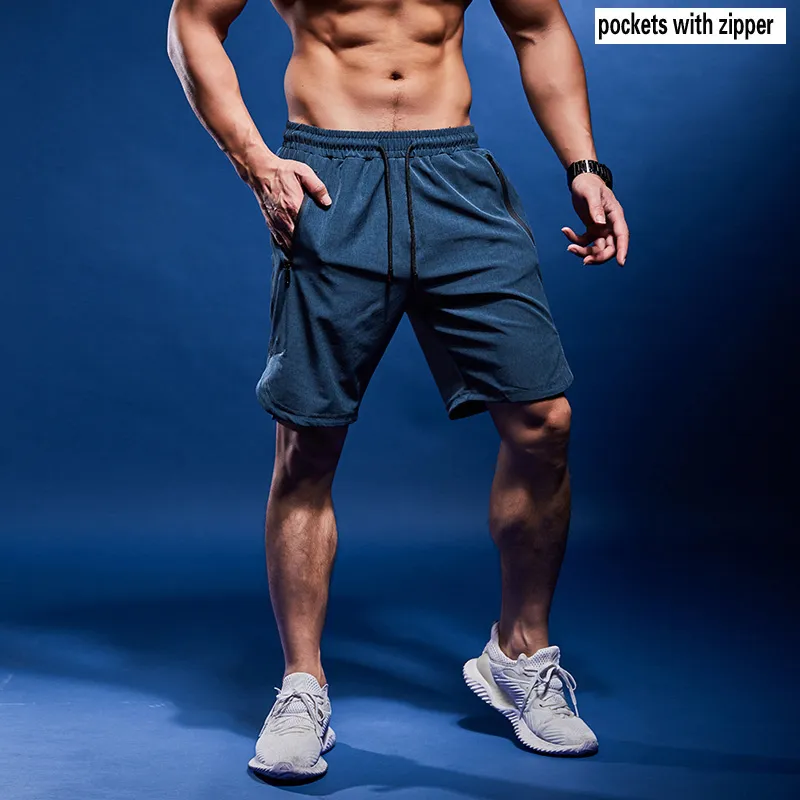 Męskie szorty na siłownię noszenie treningu fitness szorty mężczyźni