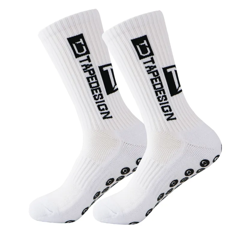 Professional football training Non Slip Socks middle tube men's towel wear-resistant bottom indoor Yoga outdoor football socks