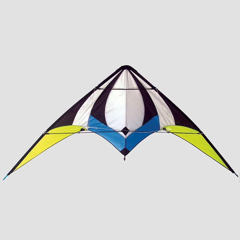 Divertimento all'aria aperta Sport Kitesurf Nuovi aquiloni acrobatici a doppia linea da 180 cm Parafoil di colore casuale all'ingrosso Buon livello di ingresso principianti di volo