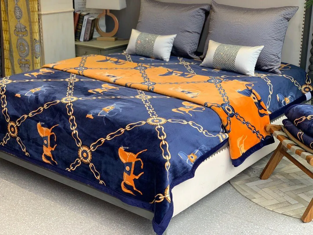 Классические одеяла для модных одеял на коралловые флисовые пластинки Большой размер 150 200 см.