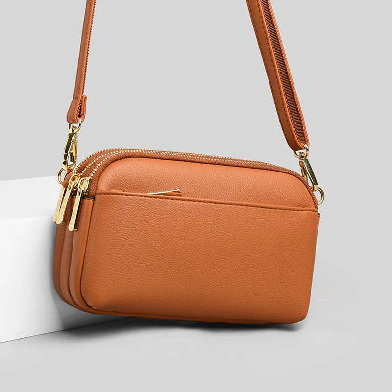 Högkvalitativ handväska Läder Lyxig handväskor Kvinnor Axel Valentine Väskor Designer Crossbody Väska för Fashion Female Messenger Bag