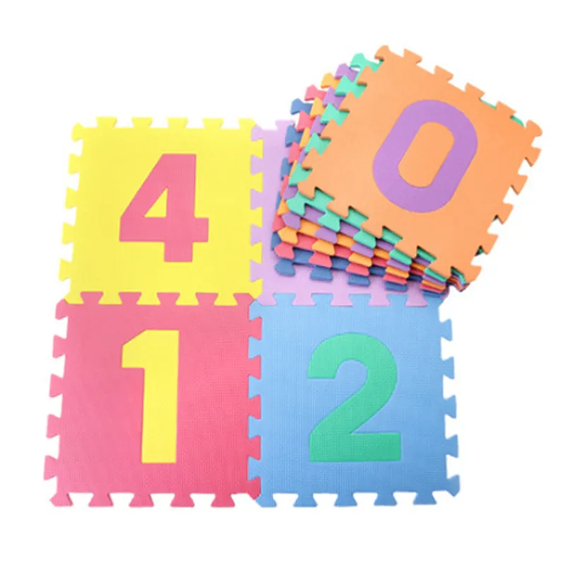 30x30 cm skum engelska alfabetet nummer mönster lekmatta för baby barn pussel leksak yoga bokstäver krypande skarv golvmatta 210402
