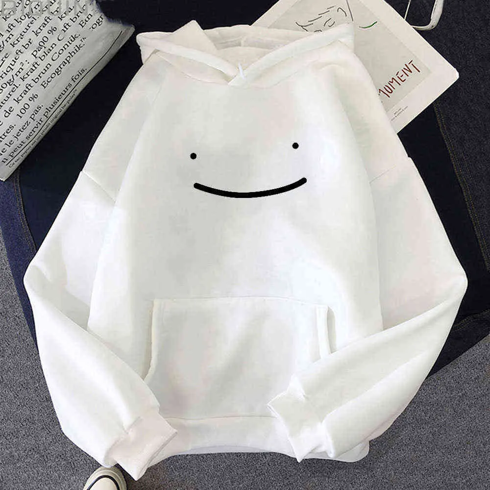 Dream Hoodie Aesthetic Oversized Hoodie Harajuku Sweatshirts Mannen Unisex Wram Lange Mouw Kawaii Kleding Anime Moletom 210809