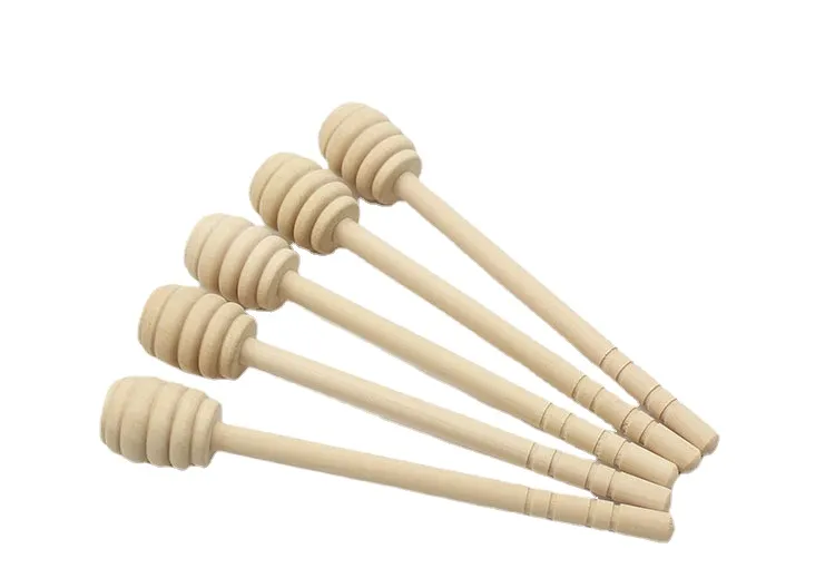 15,2 cm langer Honigschöpflöffel aus Holz – Holzstäbchen, Löffel, Dip-Rührstab, Honigstäbchen, Bienenstäbchen, Kaffee, Milch, Tee, Rührlöffel