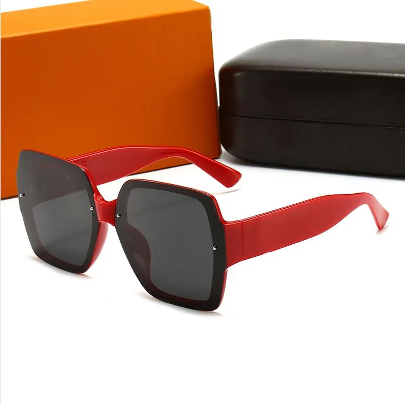 5 kolor z pudełkiem Specjalny materiał PVC Women Sunglasses Męs