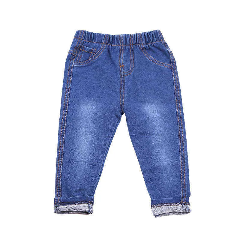 VIDMID baby boys jeans trousers for girls pants kids soft denim spring children's 1017 211102