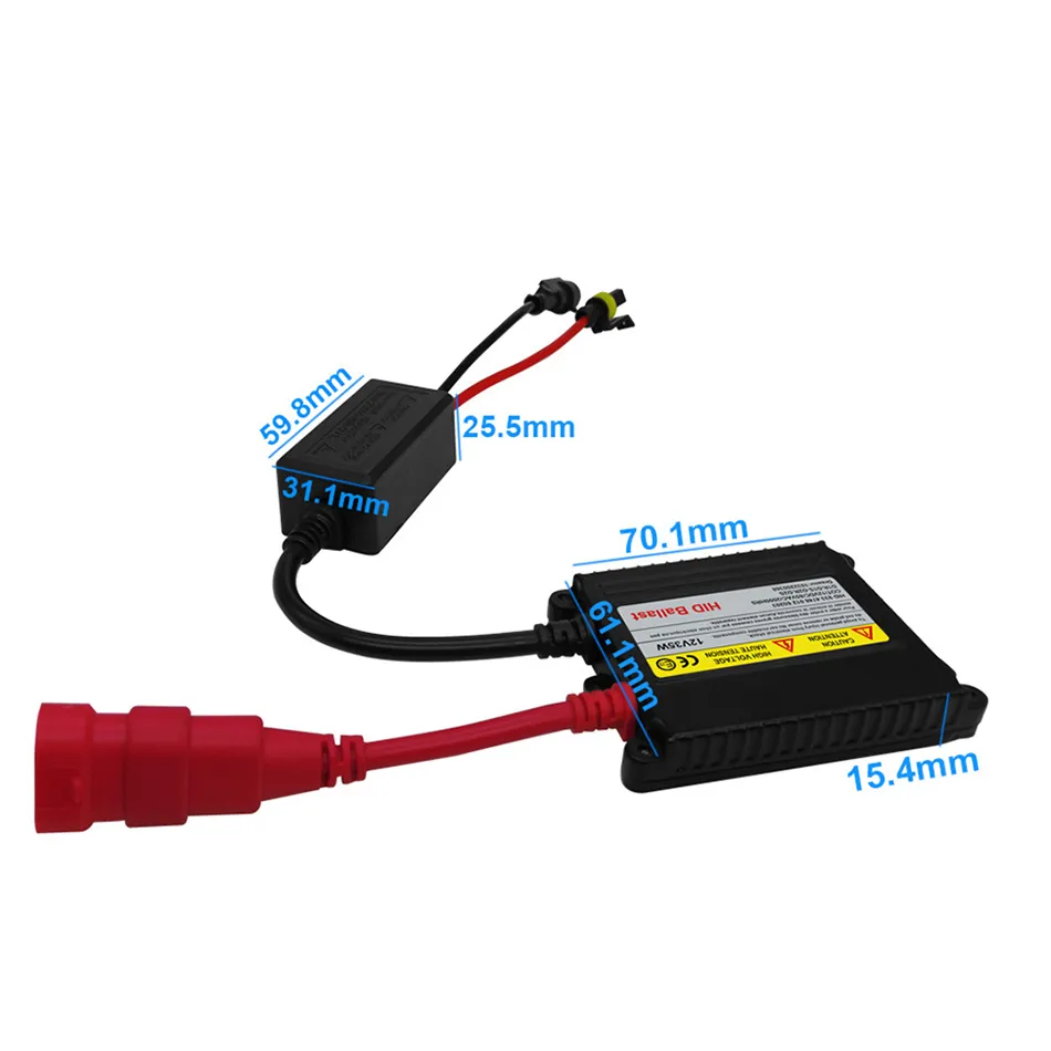 35W 55W tändningsenhet Block H1 H3 H7 H8 H9 H11 9005 9006 H4 HID Digital Xenon Universal Ballast Conversion Kit