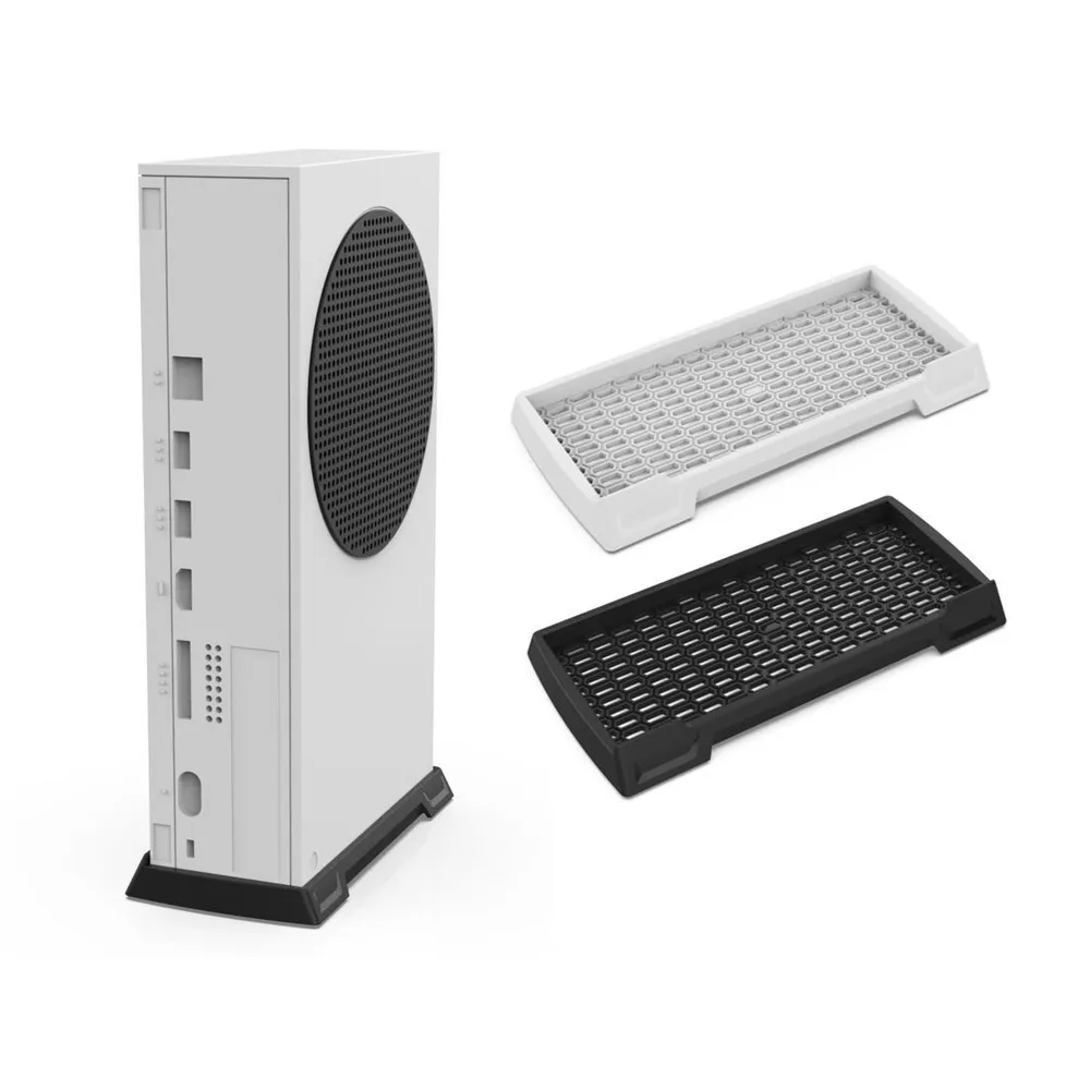 Soporte de enfriamiento Vertical antideslizante para consola de juegos Xbox Series S SS, soporte seguro ABS, soporte para ahorro de espacio, Base de muelle