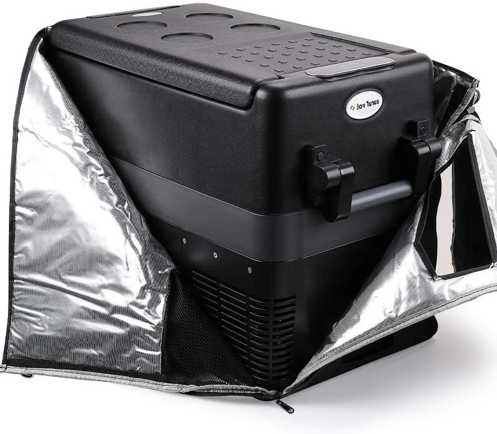 Joytutus 40L Protective Carry Bag for Car Keep Cooling Drip-proof Portable Refrigerator Fridge Freezer