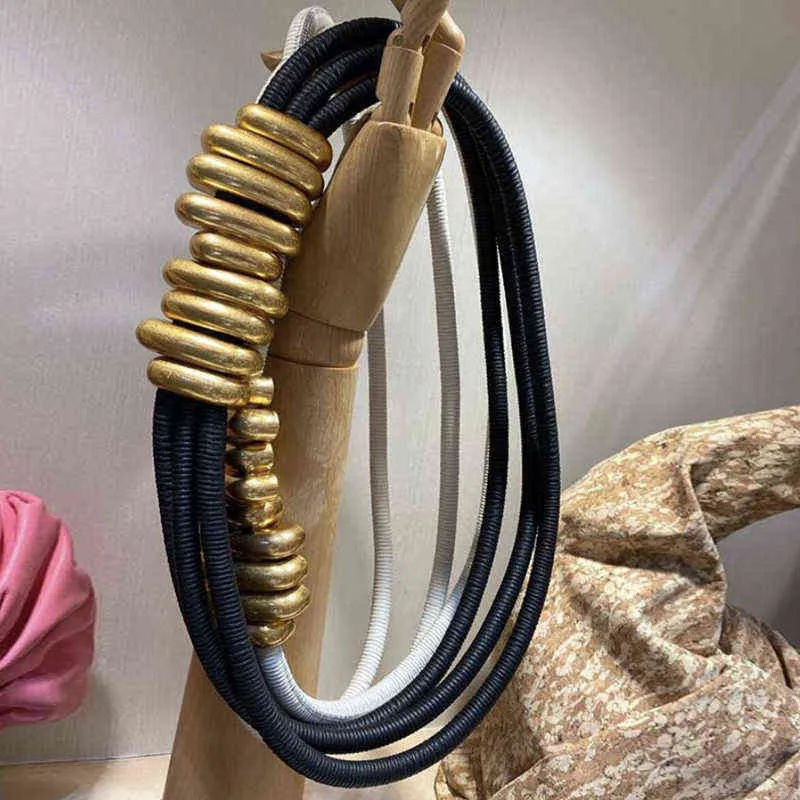 Belts Accessories Cinturones de diseador para mujer cinturn cors tres cuerdas alta calidad marca lujo cintura Ceinture Femme 220226210877