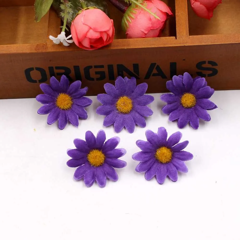 50pcs-Small-Silk-Sunflower-Handmake-Artificial-Flower-Head-Wedding-Decoration-DIY-Wreath-Gift-Box-Scrapbooking-Craft (2)