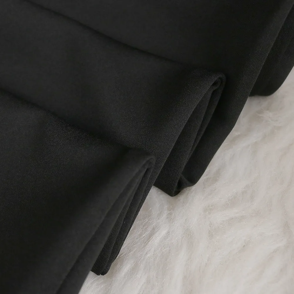 2 peças tops blusa longa lanterna botão para cima com saia preta mulheres terno escritório africano moda feminina dois pedaços conjuntos 210416