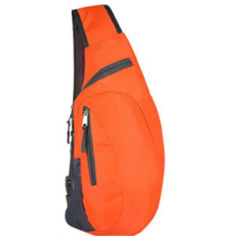 Модный однотонный мужской спортивный рюкзак через плечо, сумка через плечо, уличная походная слинг, нагрудная сумка для хранения, 203k