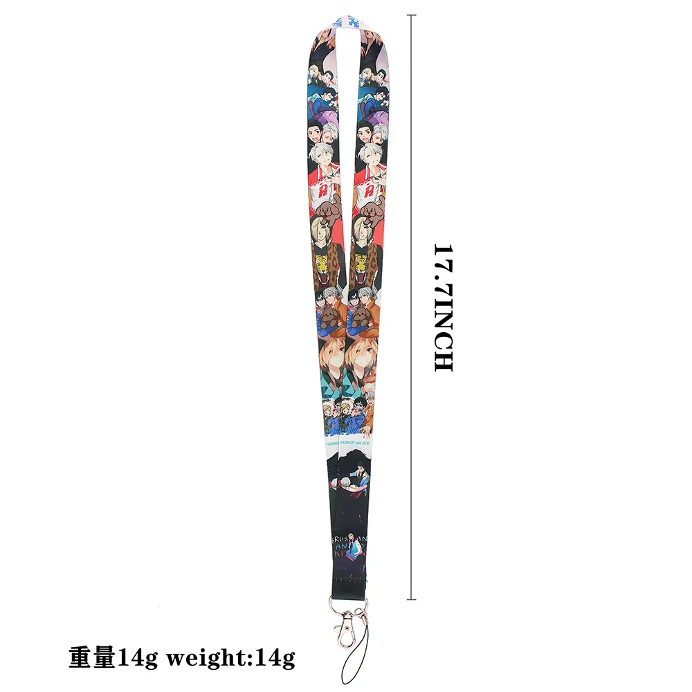 10 pçs / lote J2190 Anime Chaveiro Chaveiro Desenhos Animados Punk Punk Strap Para Chaves Cartão de ID Celulares de Telefone Móvel