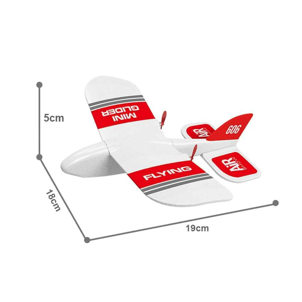 KF606 EPP Flood Slider RC samolot Latający samolot 24 GHz 15 minut Fligt Time Pianowa Pięte Zabawki dla dzieci Prezenty 2109251499986