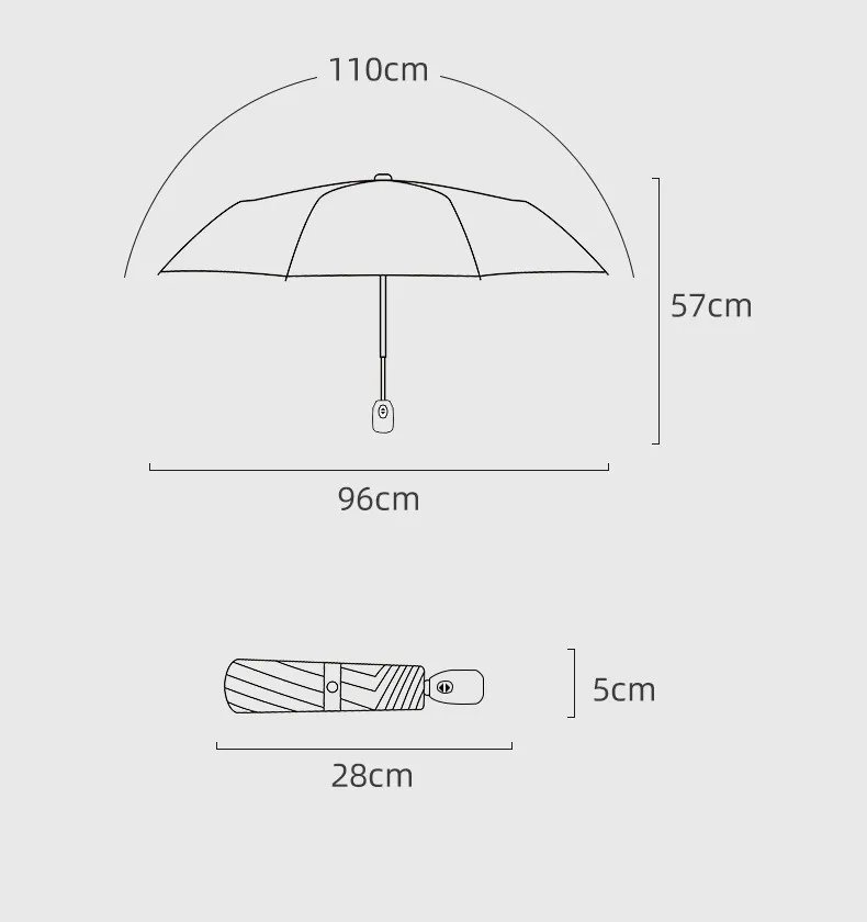 Automatische 3 vouwen meisje paraplu regen vrouwen windbestendige draagbare bedrijf buiten mode kind parasols mannelijke parasol