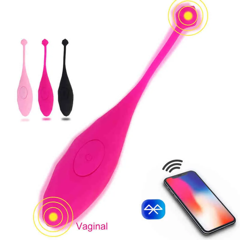 Nxy vibratorer sex leksaker bluetooth dildos för kvinnor smart telefon app trådlös kontroll magi g spot clitoris leksak par 12217640019