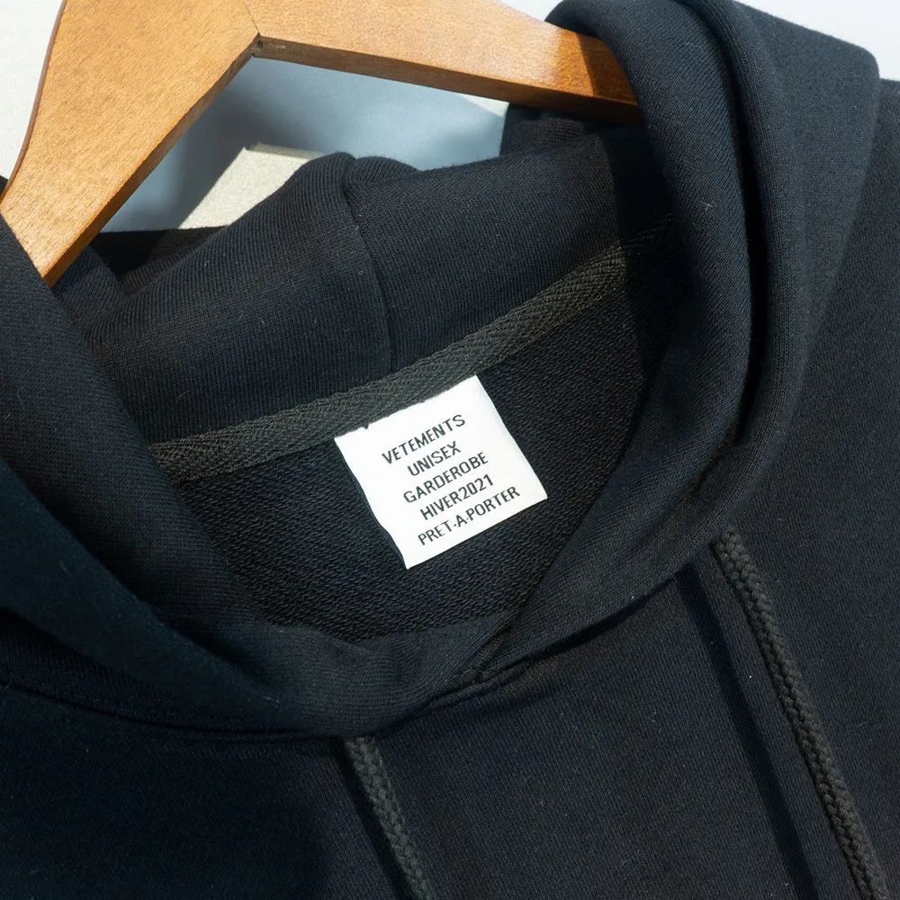 2021ss VETEMENTS World Tour Sweat à capuche pour homme et femme 11 qualité Graffiti Lettre Imprimé Vetements Sweat-shirts surdimensionnés VTM À capuche 1238205