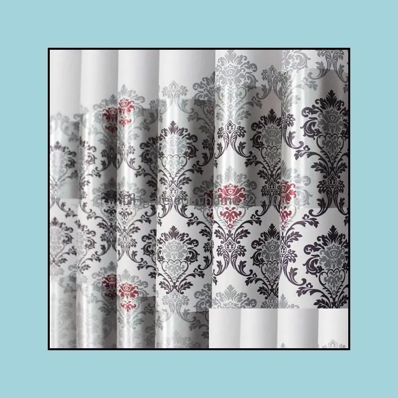 Raambehandelingen Textiel Gordijnen Windows Gordijnen Europese Moderne Elegante Edele Afdrukken Schaduwgordijn Voor Woonkamer Bedroo2014