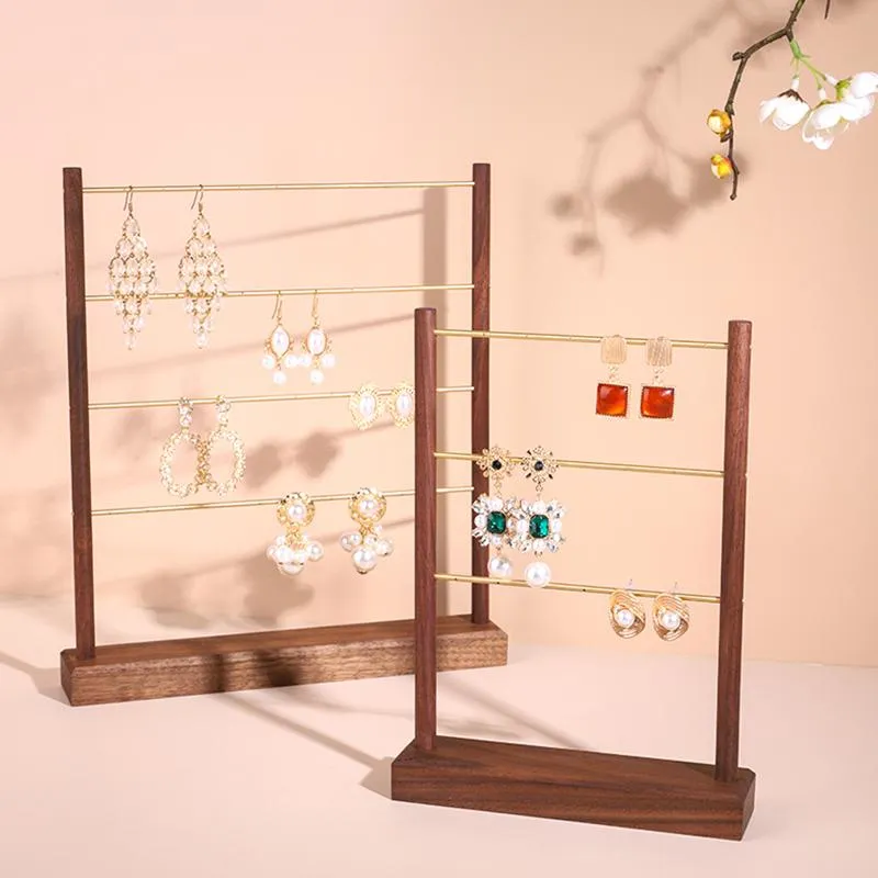 Sieradenzakjes Tassen Organisator Opslag Oorbel Displaystandaard Houten Sets Voor Vrouwen Sieraden Maken Benodigdheden Ketting Holder281R