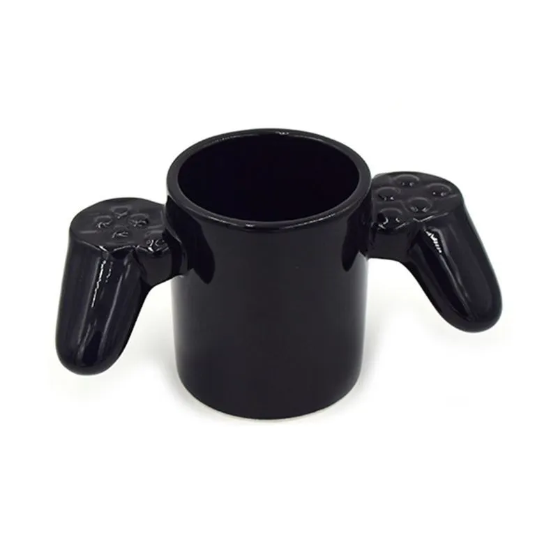 Tasse à café en forme de manette de jeu créative personnalisée 