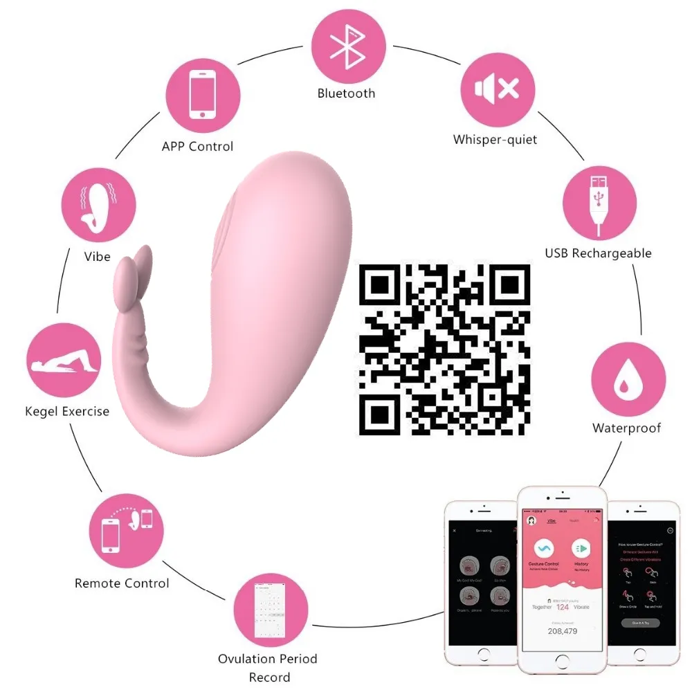 8 Modi Silikon Monster APP Bluetooth Vibrator Drahtlose Fernbedienung Vibrierende Höschen G-punkt Klitoris Stimulator Sex Spielzeug für Frauen