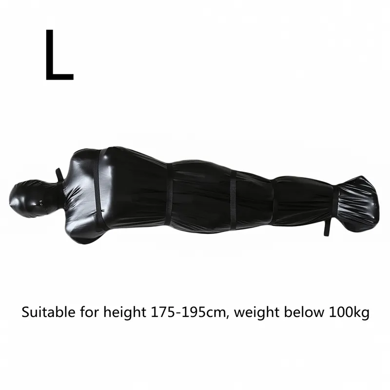 Men039s Body in PVC elasticizzato con maniche pene Sexy Open Eye PVC Wetlook Pelle Catsuit in lattice Erotico Gay Fetish Wear Costo7976575