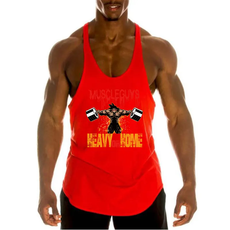 New Designer Plus Tees Polos Workout Brand Sports Brand Gyms Back Top Gest Muscle Muscle Fashion Sleeveless Stringer Abbigliamento Bodybuilding canotte Fitnes