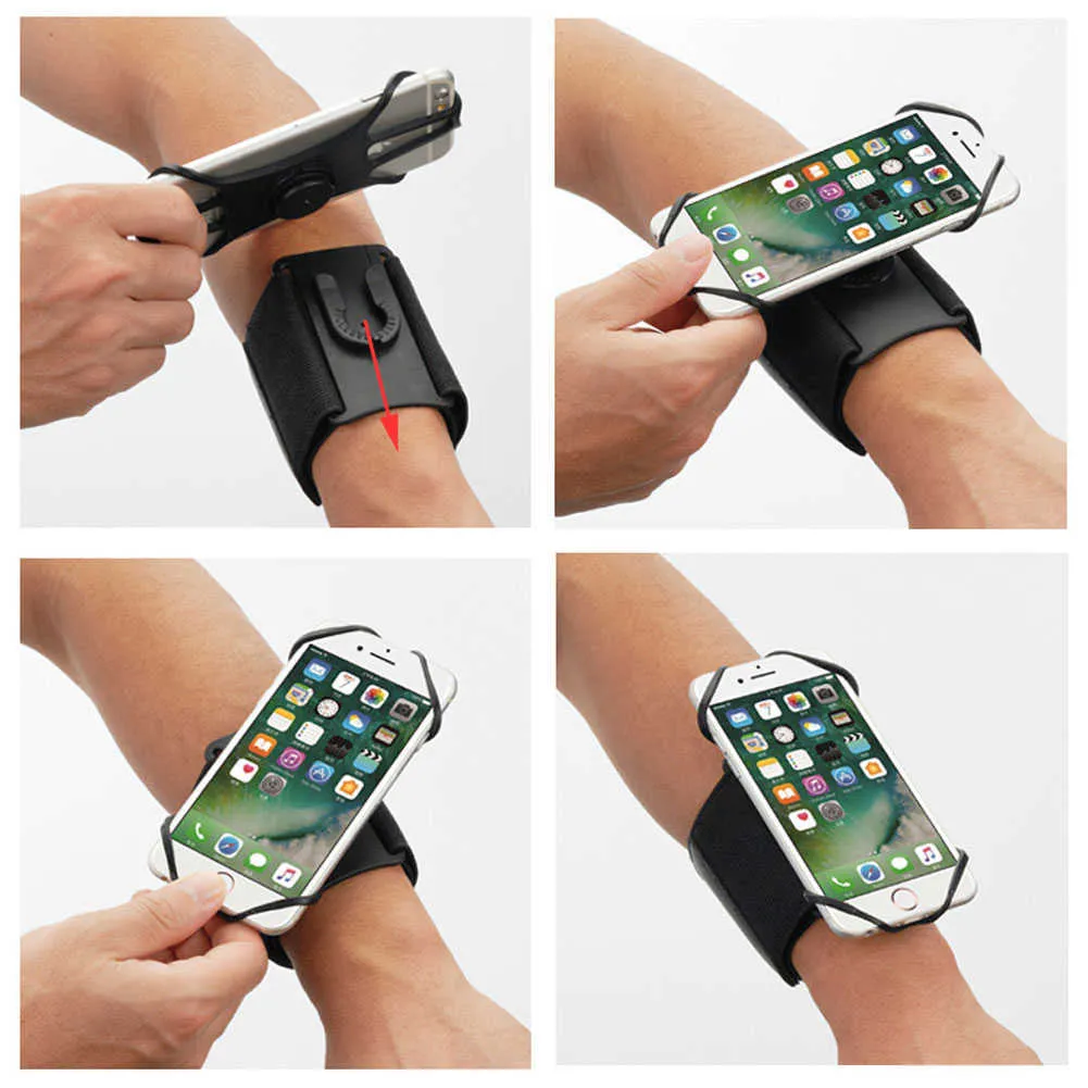 Vattentät gym Running Sport Universal Arm Band Armband Väska Väska till iPhone Xiaomi för 4 till 6,5 tums telefonbandskåphållare