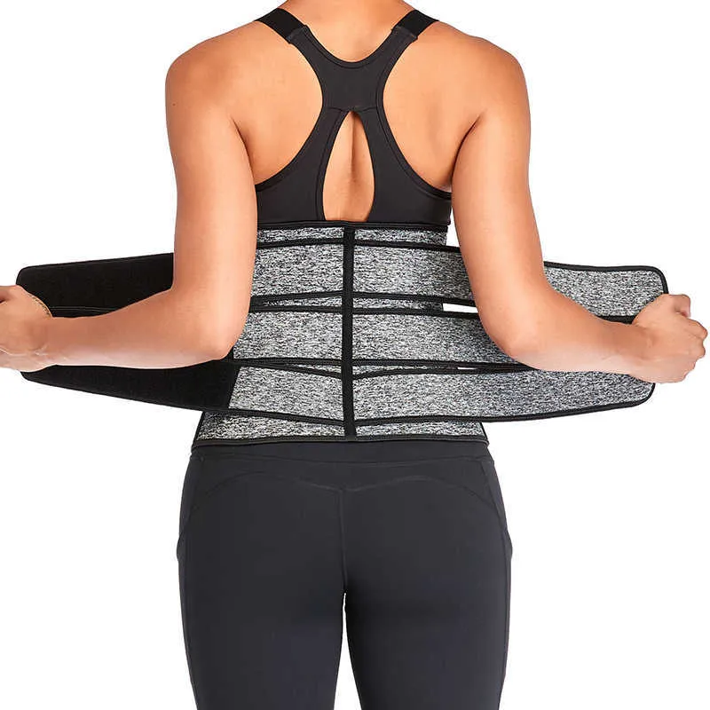 Faja Shapewear Neoprene Sauna Women Waist Trainer Corset Sweat Belt Weight Loss Compression Trimmer Workout Sheath Belly Shaper X0713