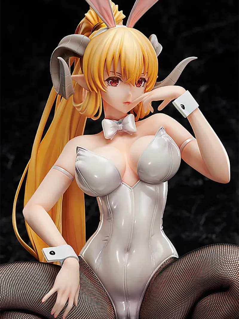 Anime Freeing the Seven Deadly Sins Lucifer Bunny 32cm PVC Action Figuur speelgoed SEXY GIRL Figuur Model Toys Collection Doll Gift X0503
