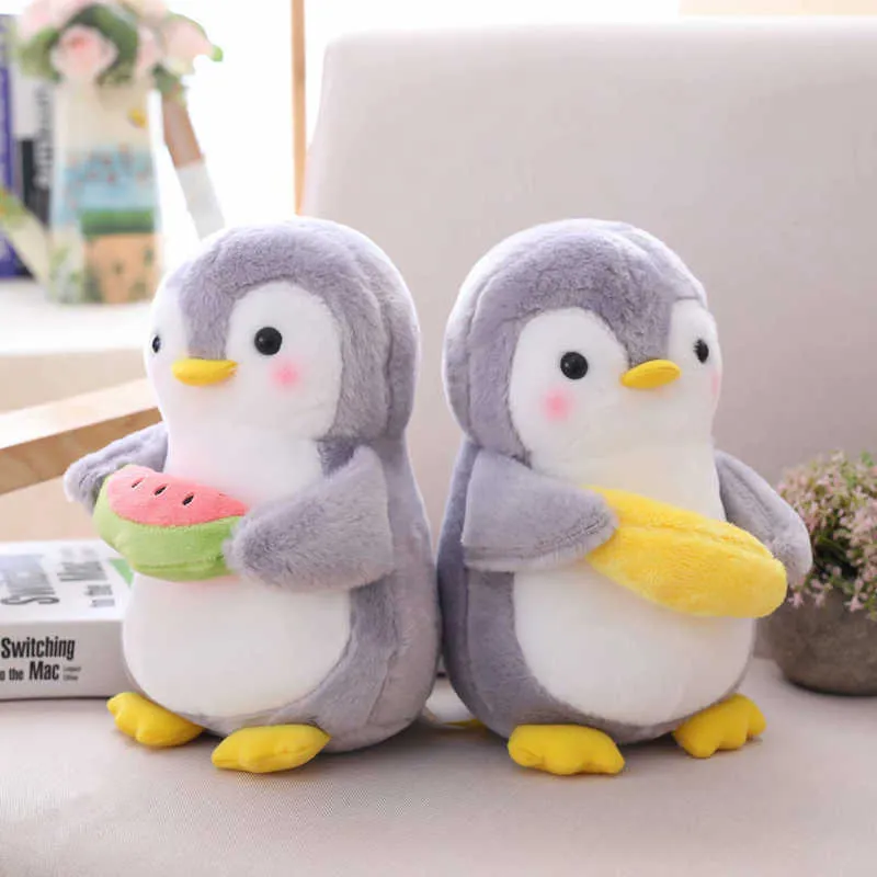 25/45cm Creatieve Hing Fruit Pluche Knuffels Kawaii Software Paar Pop Kinderen Speelgoed Home decor 210918