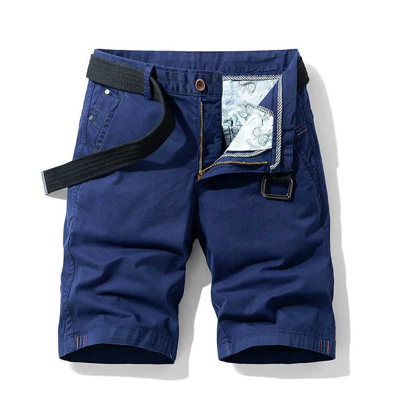 Printemps hommes coton solide hommes Shorts vêtements été décontracté Denim culottes courtes Bermuda mode Jeans pour pantalons de plage 210714