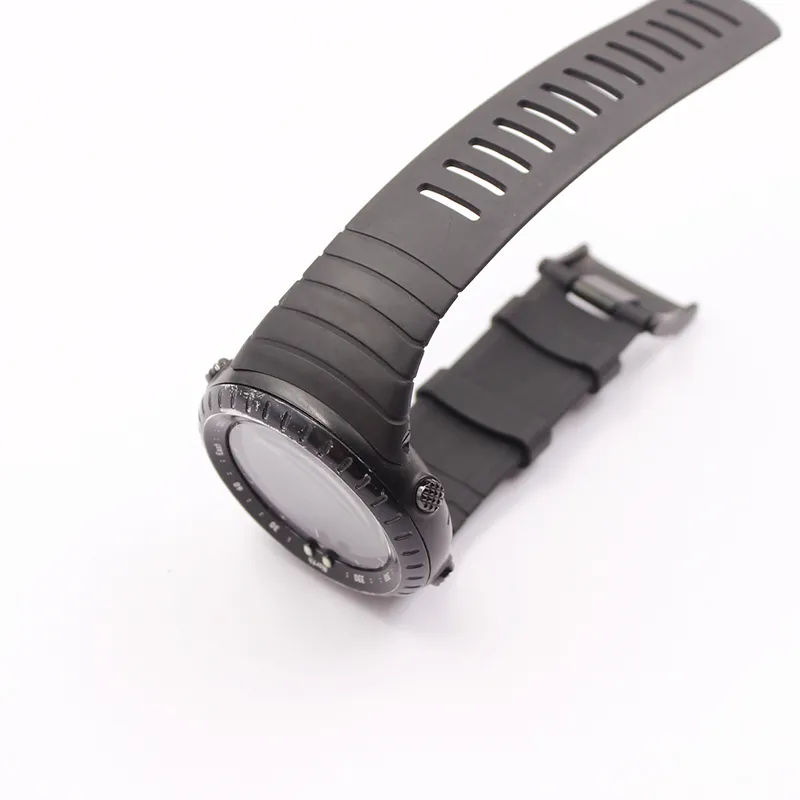Titta på tillbehör för Suunto Core Watches Män 100% alla standardarmband Black Belt Tape Strap2738